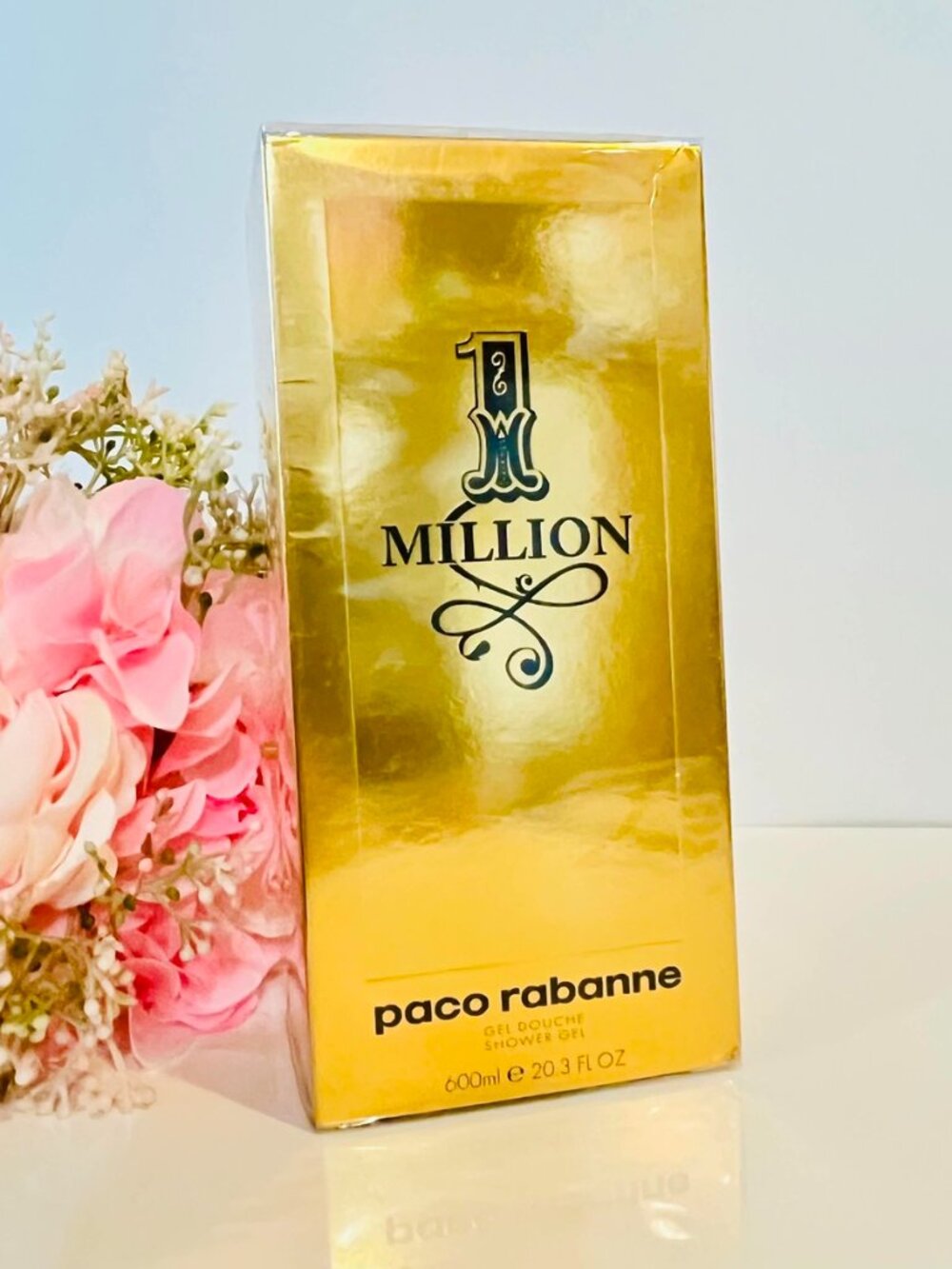 Paco Rabanne 1 million Shower Gel 600 ml Jumbo Size Sealed